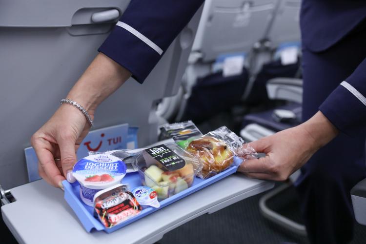 Breakfast on board